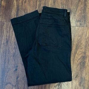 Everlane straight leg cropped pant tall